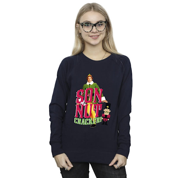 Elf Dam/Damer Son Of A Nutcracker Sweatshirt XL Marinblå Navy Blue XL