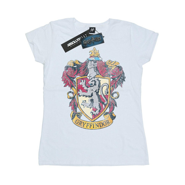 Harry Potter Dam/Kvinnor Gryffindor T-Shirt M Vit White M