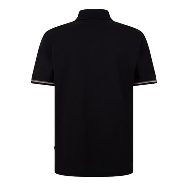 Boss Herr Regular Pikétröja M Svart Black M