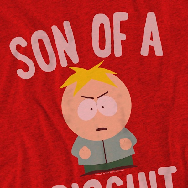 South Park Unisex Vuxen Butters Biscuit T-Shirt M Röd Red M