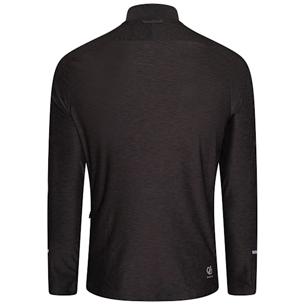 Dare 2B Herr Power Up II Lättviktsjersey XS Svart Melange Black Marl XS