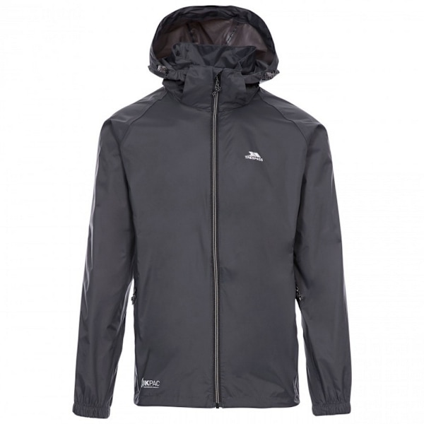 Trespass Qikpac X Unisex Packaway Jacka L Flint Flint L