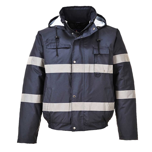 Portwest Iona Lite Reflexjacka Bomber 3XL Marinblå Navy 3XL
