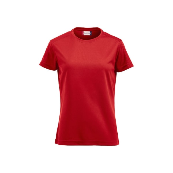 Clique Ice T-shirt dam/dam L Röd Red L