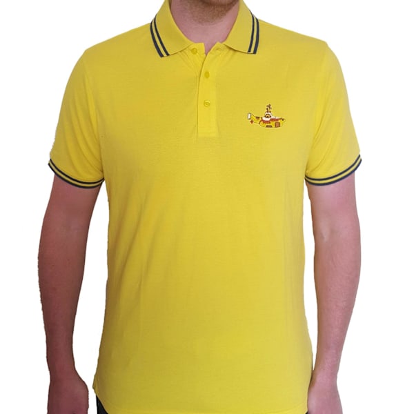 The Beatles Unisex Adult Yellow Submarine Polo Shirt M Gul Yellow M