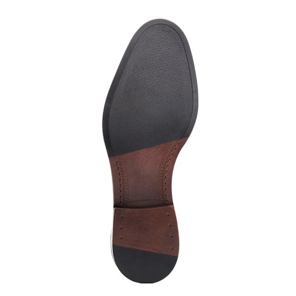 Base London Kennedy lädersloafers för män 10 UK bränd brun Burnt Tan 10 UK