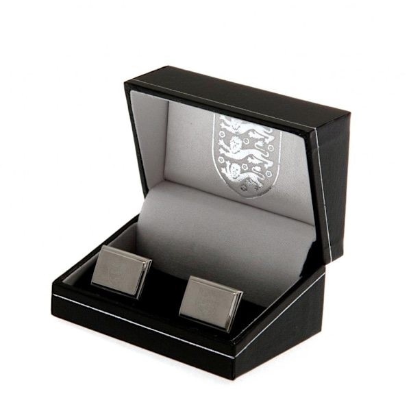 England FA Manschettknappar i Rostfritt Stål One Size Silver Silver One Size