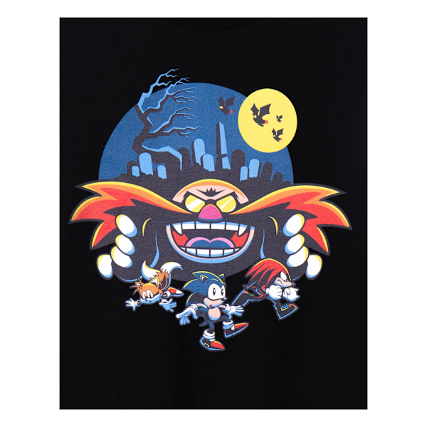 Sonic The Hedgehog Herr Doctor Eggman Kortärmad Halloween T-shirt Black 3XL