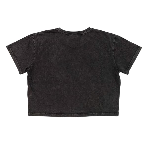 Michael Jackson Dam Dangerous Stentvättad Crop Top XL Charcoal Grey XL