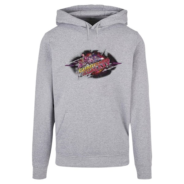 Marvel Womens/Ladies Guardians Of The Galaxy Group Pose Hoodie Sports Grey S