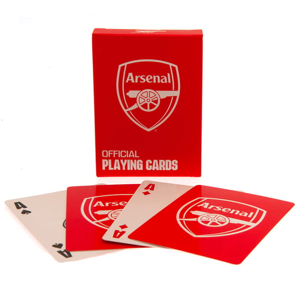Arsenal FC Executive Playing Card Deck One Size Röd/Vit Red/White One Size