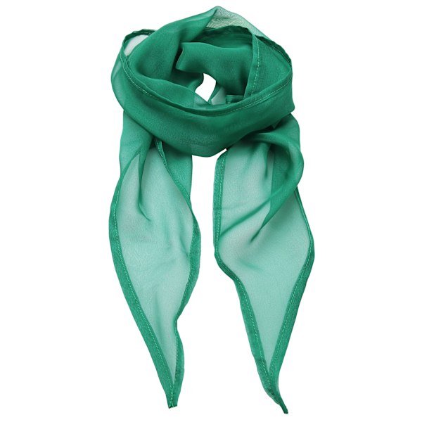 Premier Dam/Kvinna Chiffon Formell Scarf En Storlek Smaragd Emerald One Size