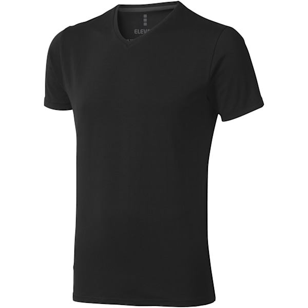 Elevate herr Kawartha kortärmad T-shirt M enfärgad svart Solid Black M