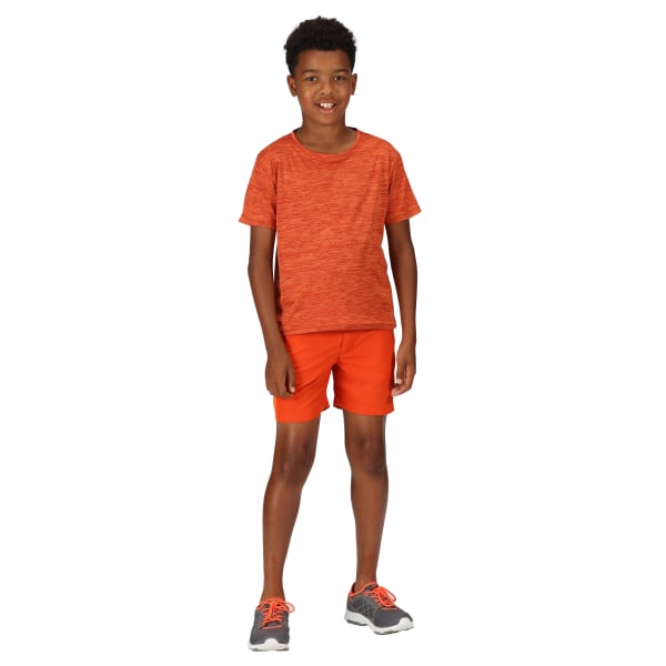 Regatta Childrens/Kids Sorcer Mountain III Shorts 11-12 år R Rusty Orange/Blaze Orange 11-12 Years