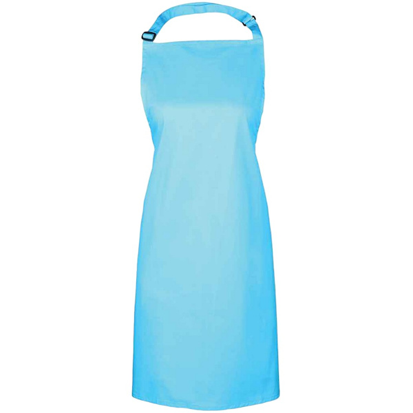 Premier Unisex Adult Colours Full Apron One Size Cyan Cyan One Size
