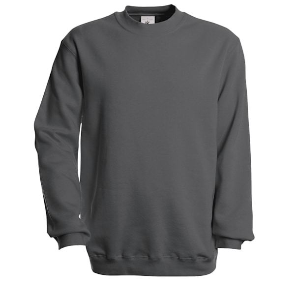 B&C Unisex Set-in Sweatshirt S Stålgrå Steel Grey S