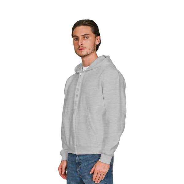 Casual Classics Unisex Vuxen Premium Kammad Bomull Boxig Oversize Ash Grey 5XL