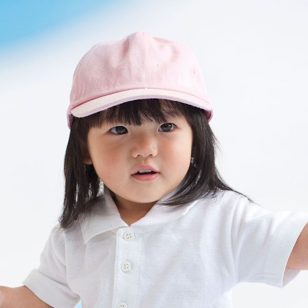 Larkwood Baby Unisex Toddler Baseball Cap 1-2 Pale Pink Pale Pink 1-2