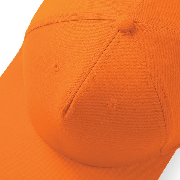Beechfield Unisex 5 Panel Retro Rapper Cap (2-pack) One Size Orange One Size