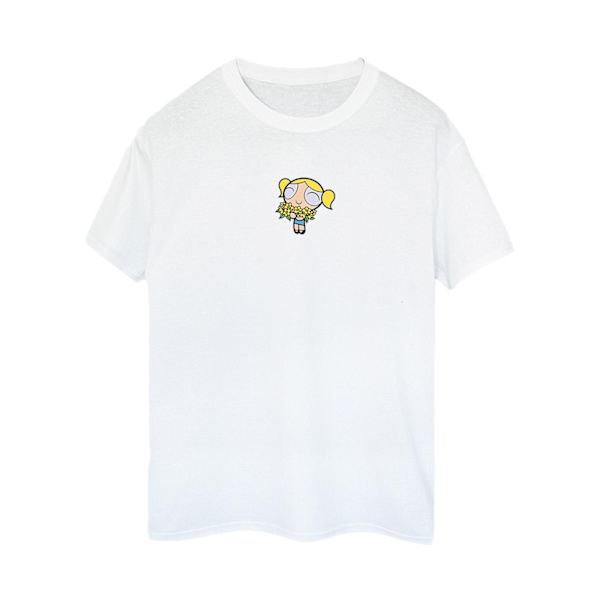 The Powerpuff Girls Dam/Damer Bomull Boyfriend T-Shirt 3XL White 3XL