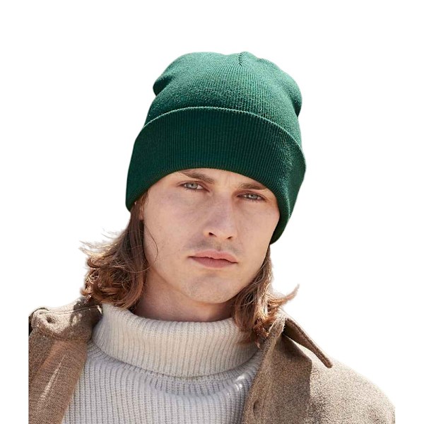 Beechfield Unisex Vuxen Original Polylana Cuffed Beanie One Size Bottle Green One Size