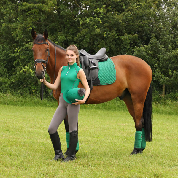 Hy Sport Active Luxury Horse Bandage (Pack med 4) Cob/Full Emer Emerald Green Cob/Full