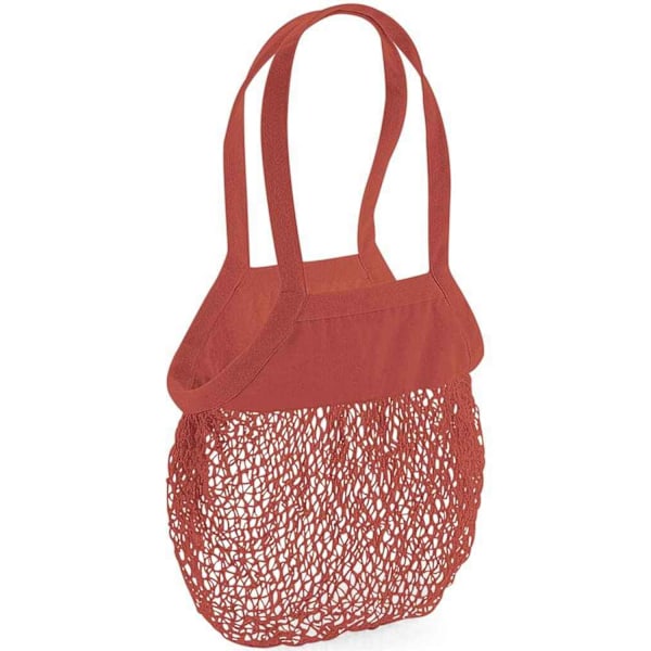 Westford Mill Mesh Tote Bag One Size Orange Rost Orange Rust One Size