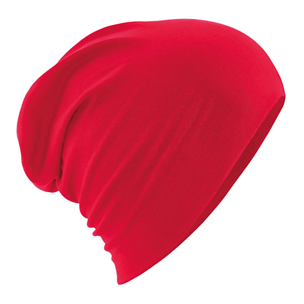Beechfield Unisex Vuxen Hemsedal Bomull Slouch Beanie One Size Classic Red One Size