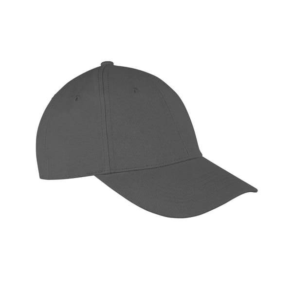 Result Headwear Memphis 6 Panel Borstad Bomull Låg Profil Bas Burgundy One Size