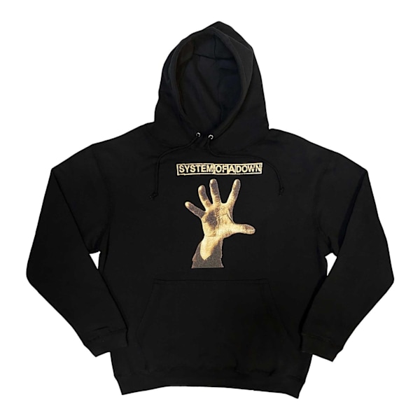System Of A Down Unisex Vuxen Hand Hoodie M Svart Black M