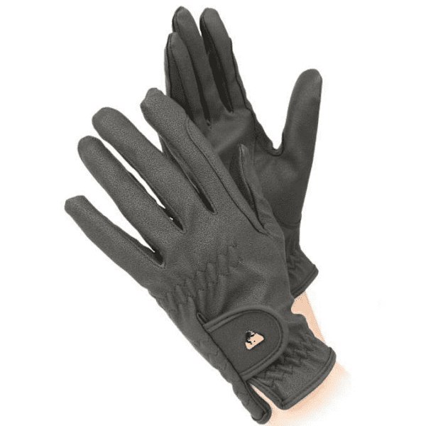 Aubrion Dam/Dam PU Ridhandskar XS Svart Black XS