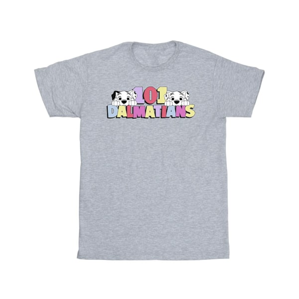 Disney Boys 101 Dalmatians Multi Colour T-Shirt 7-8 år Sport Sports Grey 7-8 Years