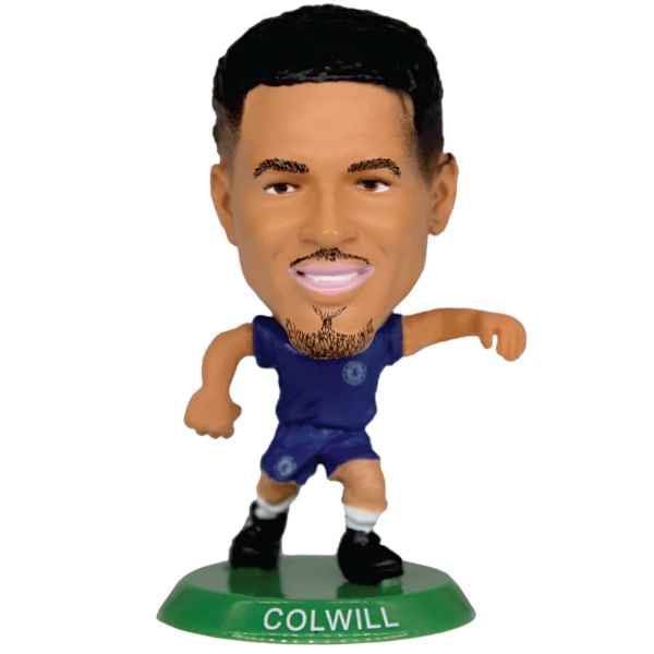 Chelsea FC Levi Colwill SoccerStarz Fotbollfigur En Storlek Blue/Green One Size