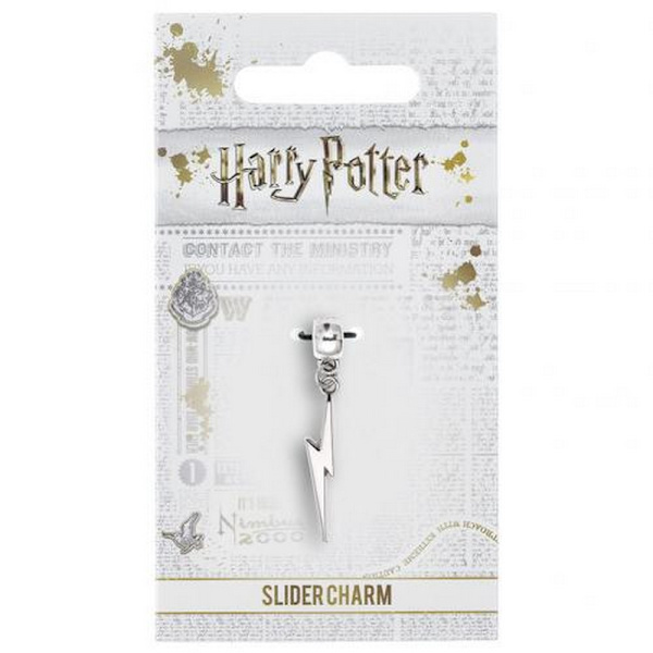 Harry Potter Silver Plated Lightning Bolt Charm One Size Silver Silver One Size
