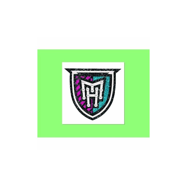 Monster High Logo Tillfällig Tatuering One Size Flerfärgad Multicoloured One Size