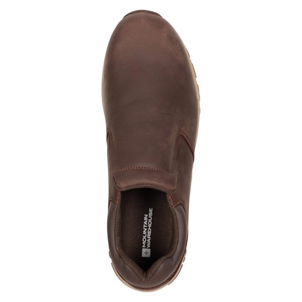 Mountain Warehouse Rydal Läder Ortholite Skor för Herr 13 UK Mörk Dark Brown 13 UK