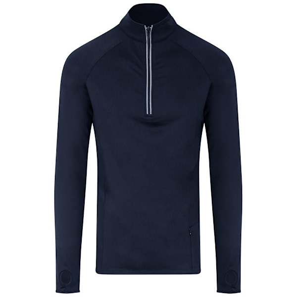 AWDis Just Cool Herr Cool-Flex Halv Zip Top XL Fransk Marinblå French Navy XL