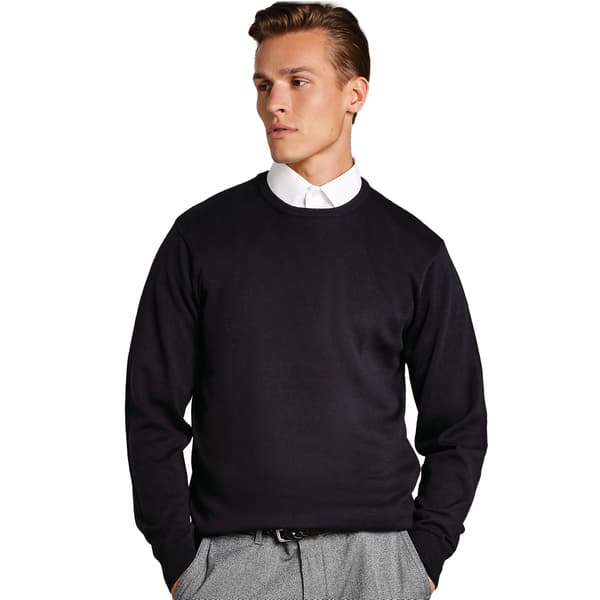Kustom Kit Herr Arundel Sweatshirt M Svart Black M