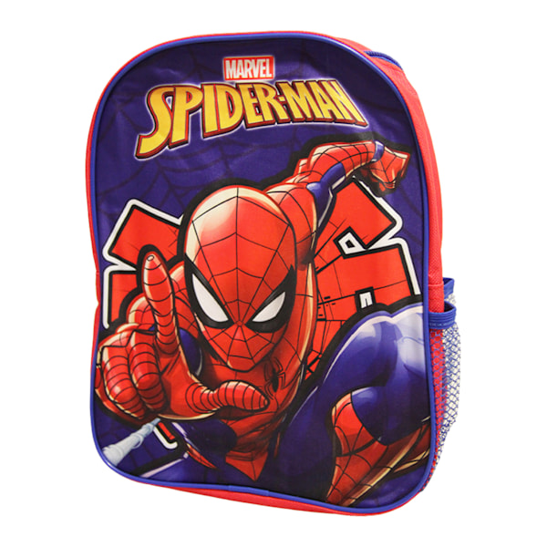 Spider-Man Barnryggsäck för Barn/Barn med Motiv, En Storlek Röd/Blå Red/Blue One Size