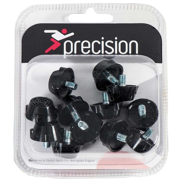 Precision Ultra Flat Gummifotbollsdobbar (12-pack) One Size Black One Size