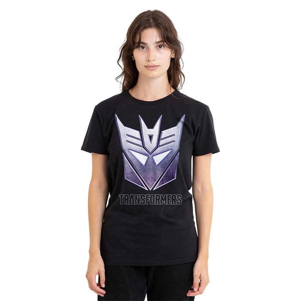 Transformers Dam/Kvinnor Generations Decepticon Steel Icon Lo Black L