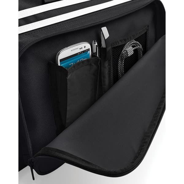 Bagbase Retro Bowlingväska (23 liter) One Size Svart/Vit Black/White One Size
