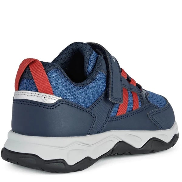 Geox Boys J Calco Trainers 2.5 UK Navy/Red Navy/Red 2.5 UK