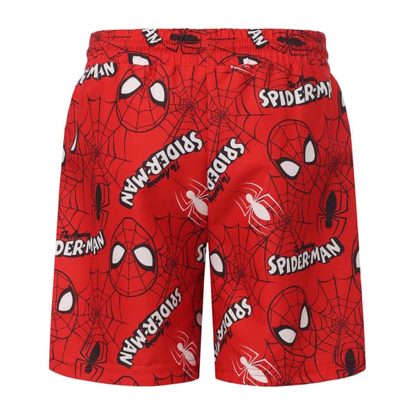 Spider-Man Barn/Barn Badshorts 5-6 år Röd Red 5-6 Years