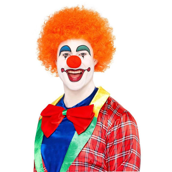 Smiffys Galen Clown Peruk One Size Orange Orange One Size