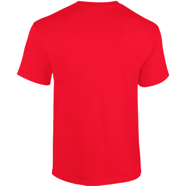 Gildan Herr kraftig bomull kortärmad T-shirt L Charcoal Charcoal L