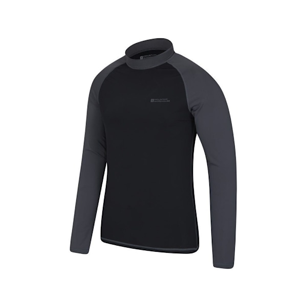 Mountain Warehouse Herr Långärmad Rash Guard M Mörkgrå Dark Grey M