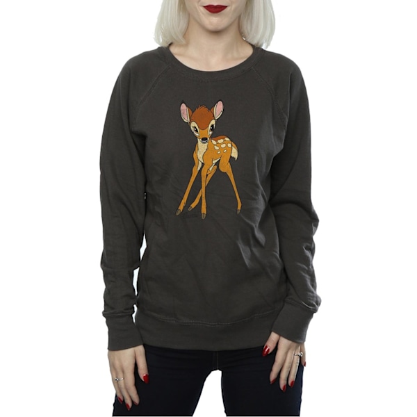 Bambi Dam/Dam Classic Heather Sweatshirt XXL Ljus Grafit Light Graphite XXL