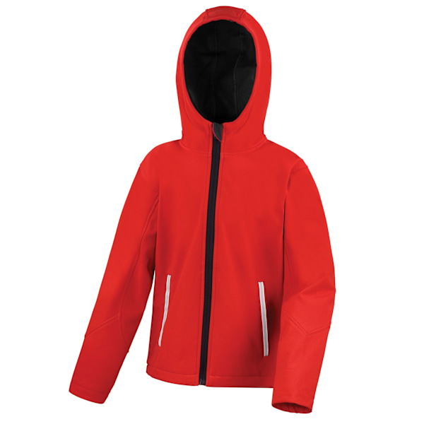 Result Core Barn/Barn TX Performance Huvförsedd Mjuk Skaljacka Red/Black 3-4 Years