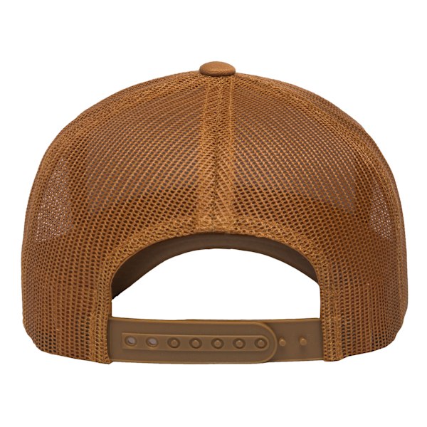 Yupoong Flexfit Retro Snapback Trucker Cap One Size Caramel Caramel One Size